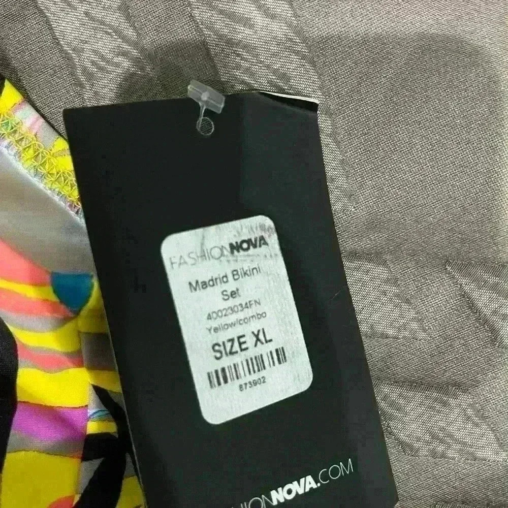 Fashion nova Madrid bikini 2 piece bathing suit in X-Large. Brand new - Picture 2 of 6
